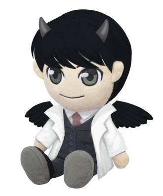 Edit made by OT3 on Tumblr. A marketable plushie of Kim Dokja from Omniscient Reader's Viewpoint. The base image was an Ace Attourney plushie that was edited.